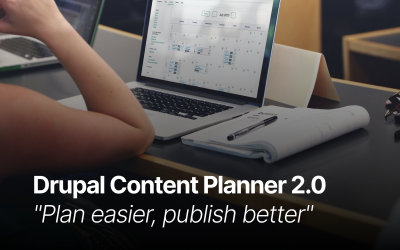 Drupal Content Planner Visualisierung